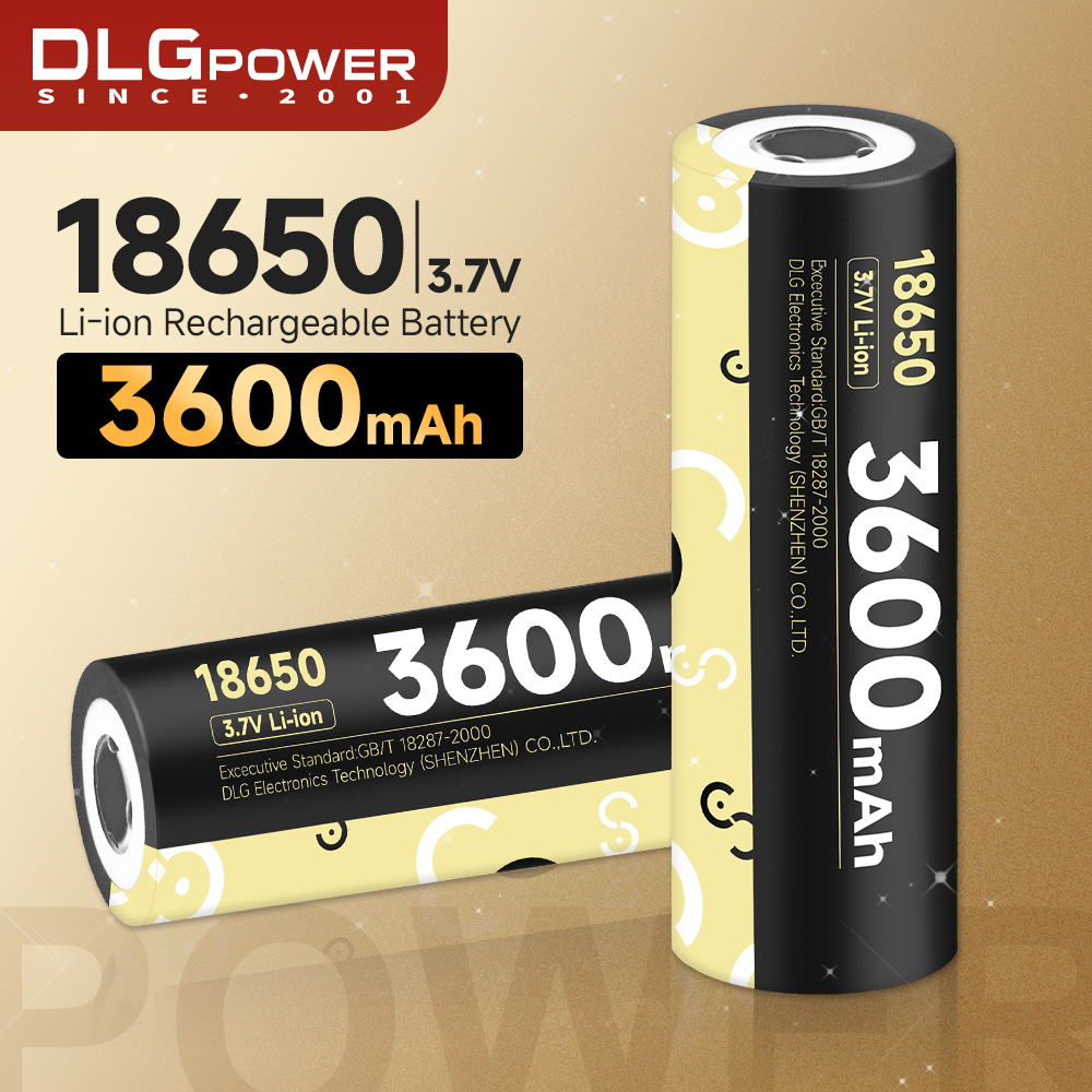 Vape Battery 18650 - DLGpower Original 18650 Battery Highest Capacity