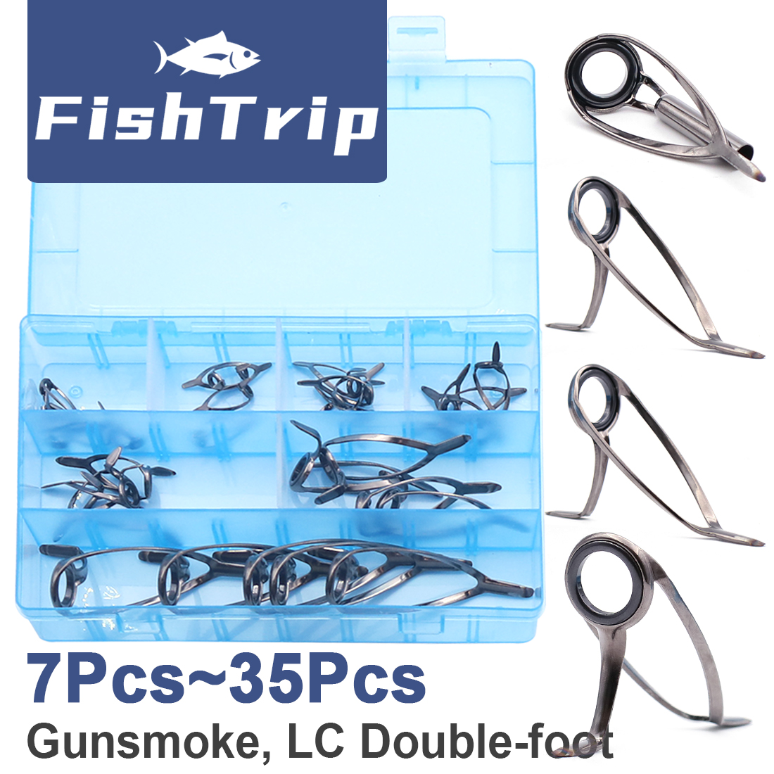 FishTrip Heavy Surf Rod Guides - Mesh Coil Strip avaliação e preço