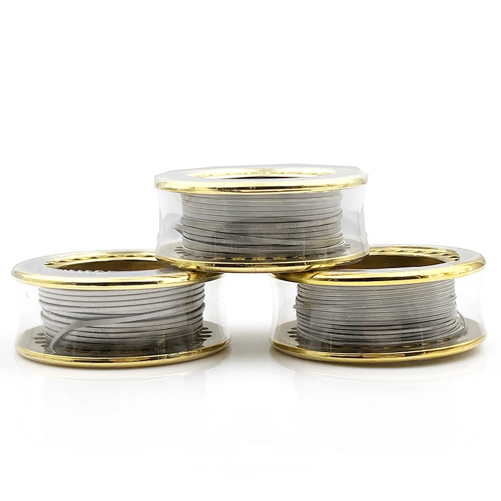 Ni80 Wire Clapton Fused Double - Clapton Wire Pre Built avaliação e preço