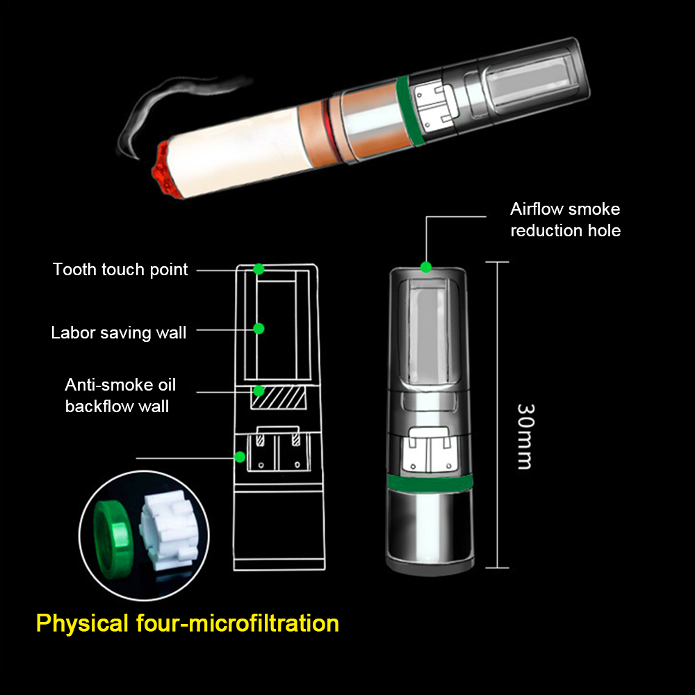 RA-Tobacco Cigarette Filter 10 - Smoking & Vaping Accessories avaliação e preço