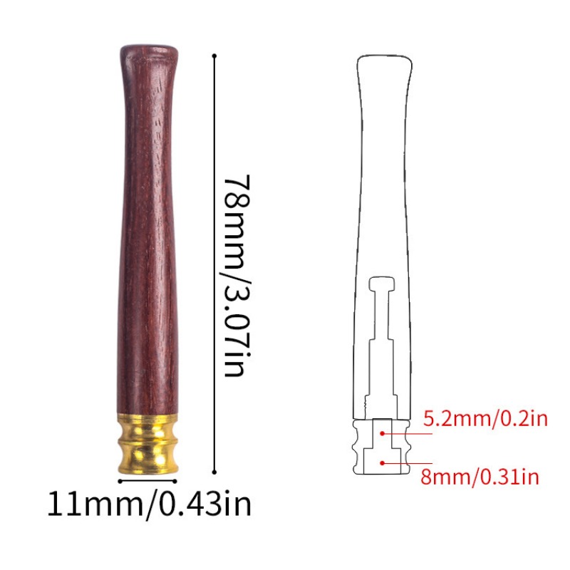 73mm cigarette holder For Thic - Smoking & Vaping Accessories avaliação e preço