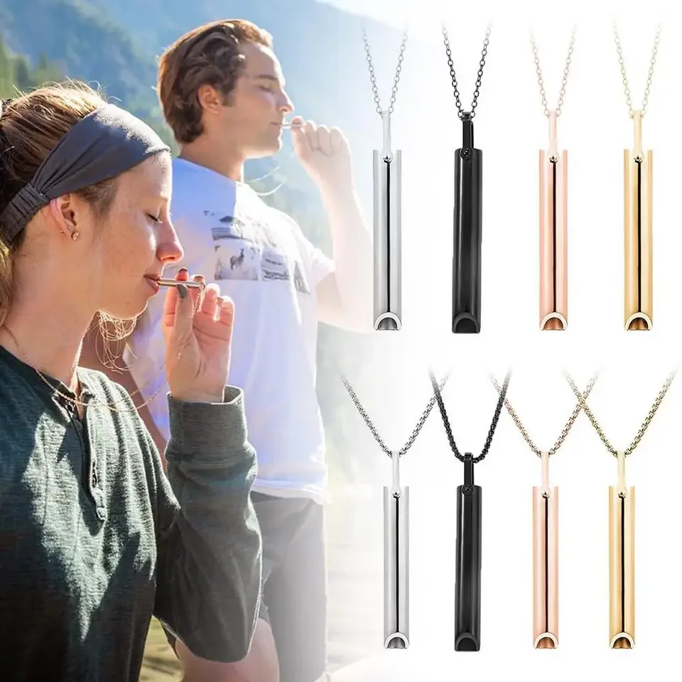 Stainless Steel Whistle Neckla - Vaping Goods avaliação e preço