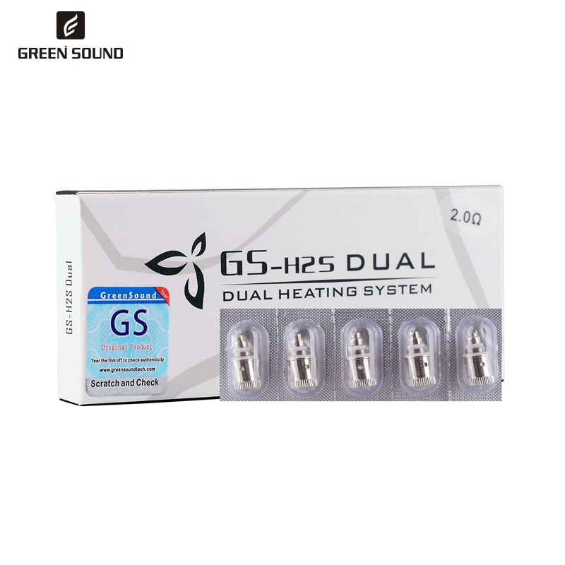 5pcs/pack Genuine GS H2S Dual  - Vaping Area avaliação e preço
