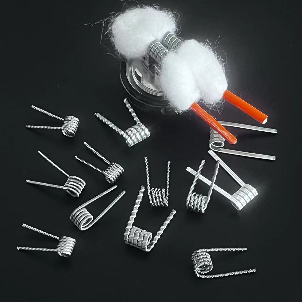 50pcs/30pcs/20pcs/10pcs DL RDL - Clapton Wire Pre Built avaliação e preço
