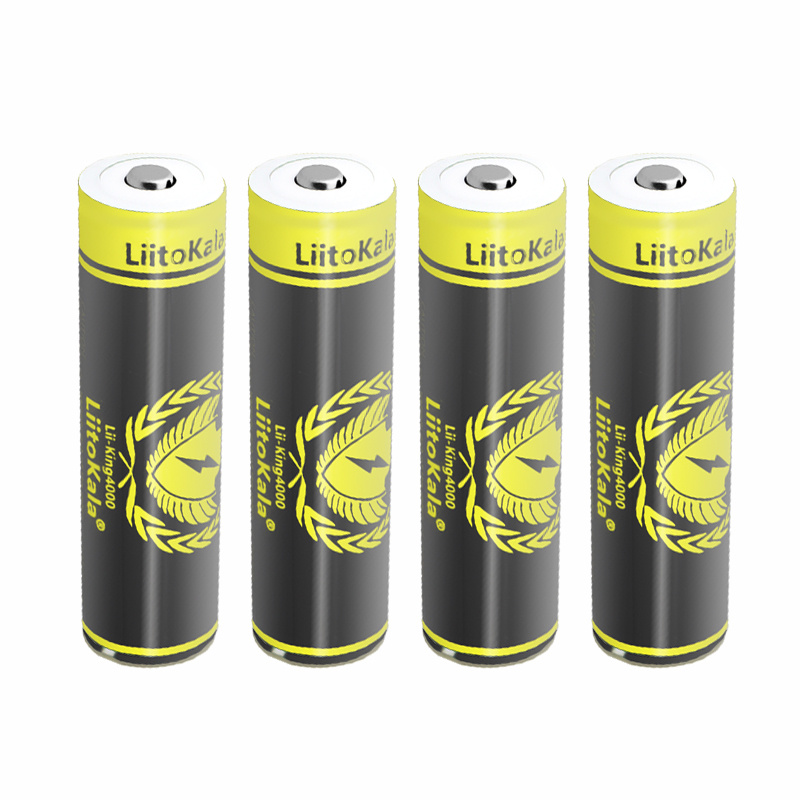 4pcs LiitoKala 3.7V 18650/2170 - Vape Battery 18650 avaliação e preço