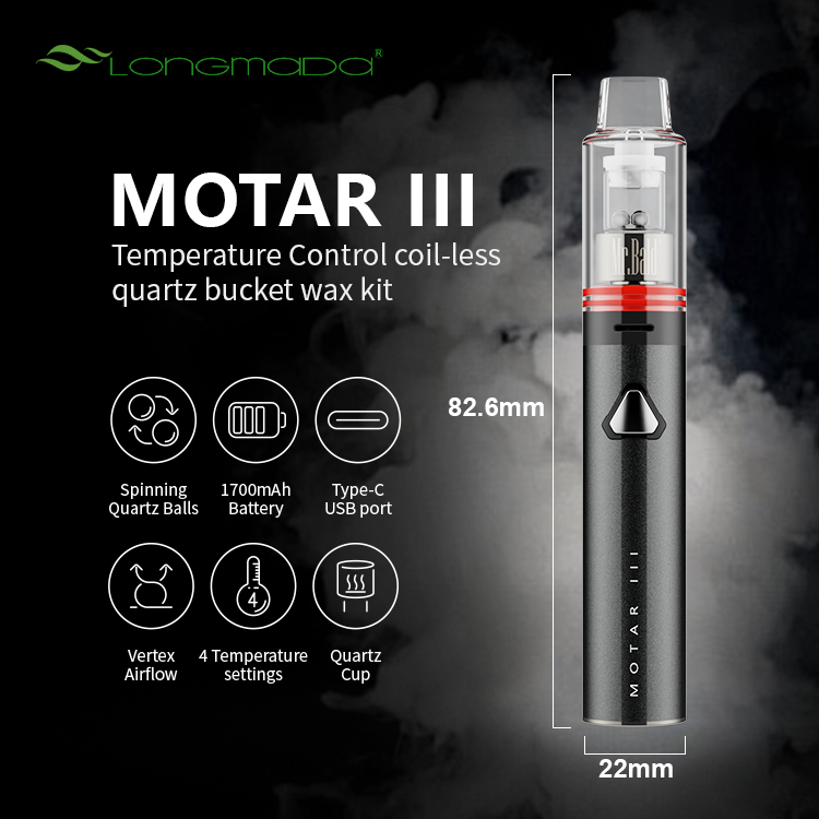 Longmada Motar III 3 Wax Pen K - Vaping Area avaliação e preço