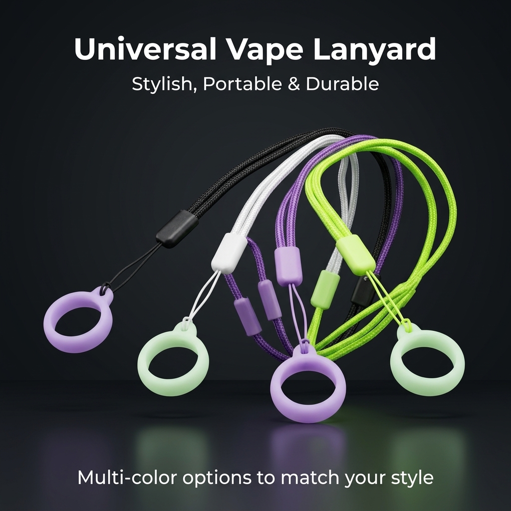 Multi-Color E-cigarette Lanyar - Vape Band Silicone avaliação e preço