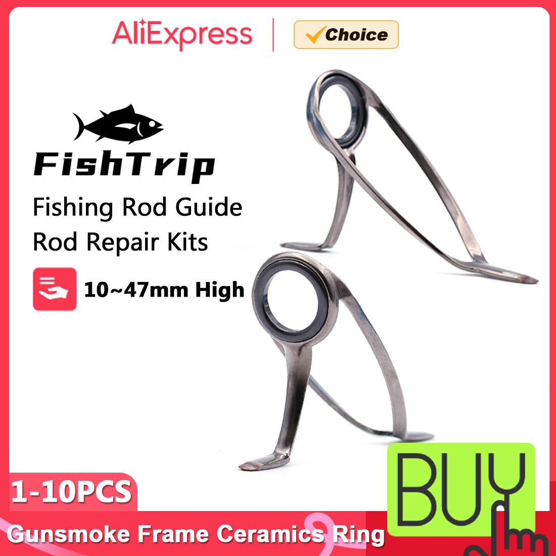 FishTrip Fishing Rod Guides Re - Mesh Coil Strip avaliação e preço