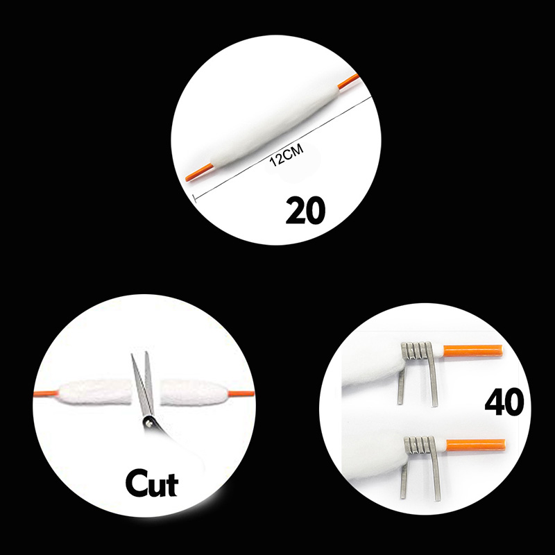 20 Pieces  Bag Diy E Cigarette - Vaping Goods avaliação e preço