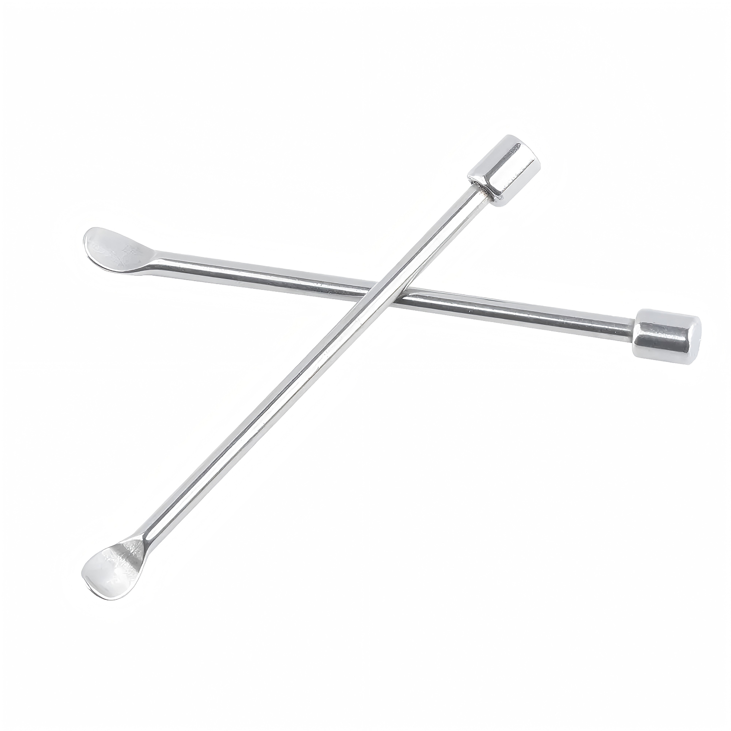 2Pcs 6cm Stainless Steel Mini  - Vaping Goods avaliação e preço