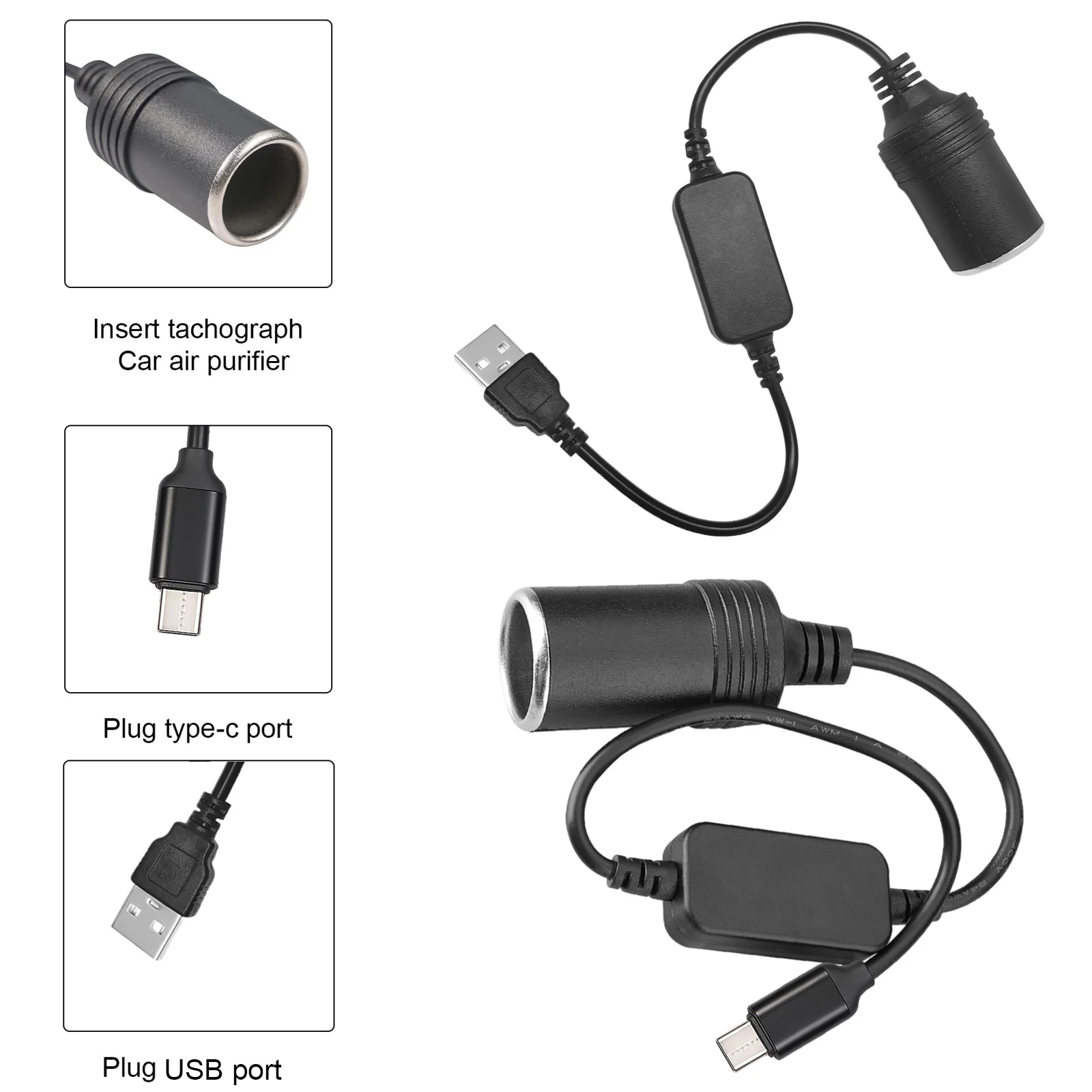 5V To 12V Cigarette Lighter So - Vape Accessory avaliação e preço