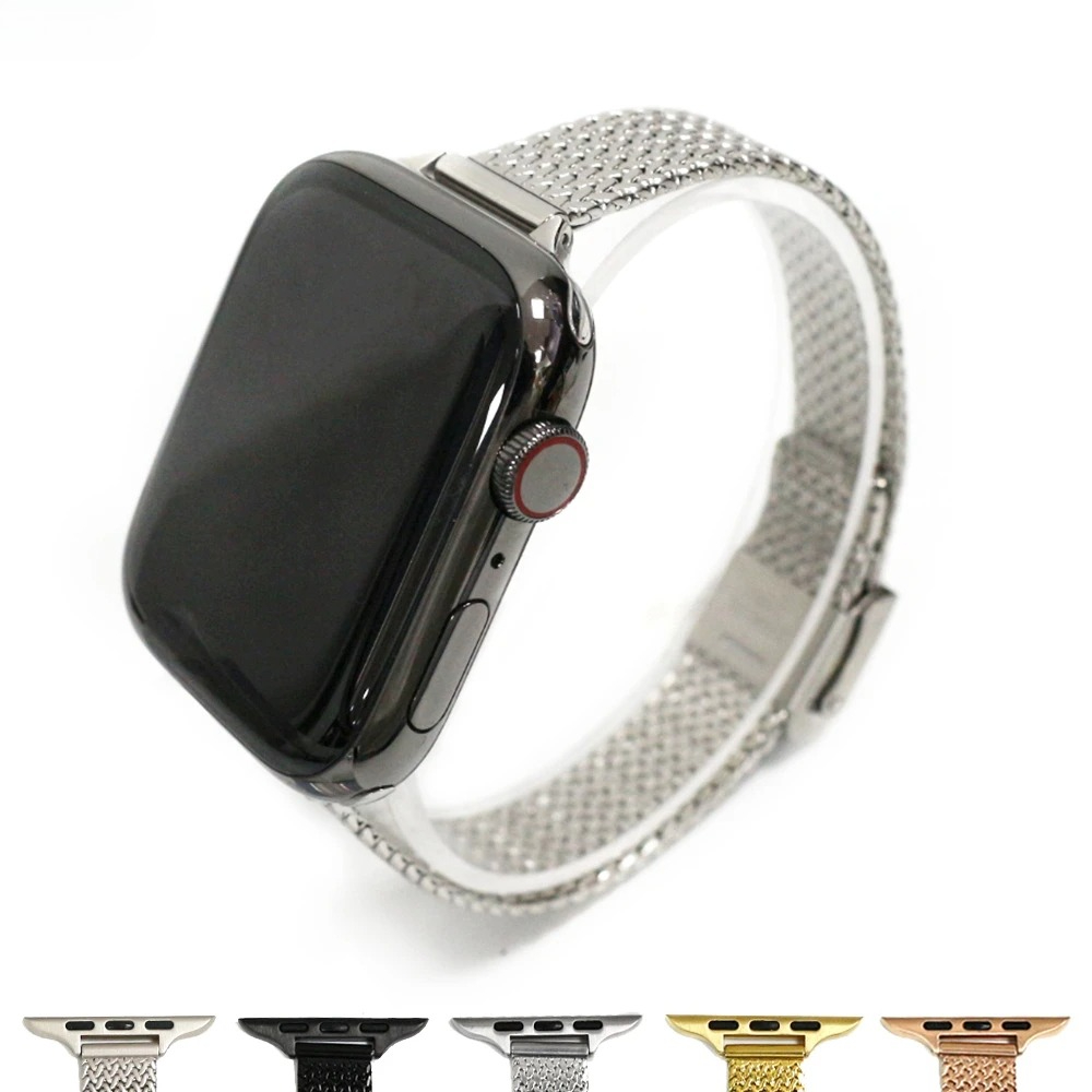 Band for Apple Watch Series 9  - Mesh Coil Strip avaliação e preço
