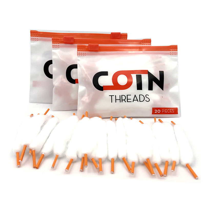 20PCS/Bag Shoelace Vape Cotton - Vaping Area avaliação e preço