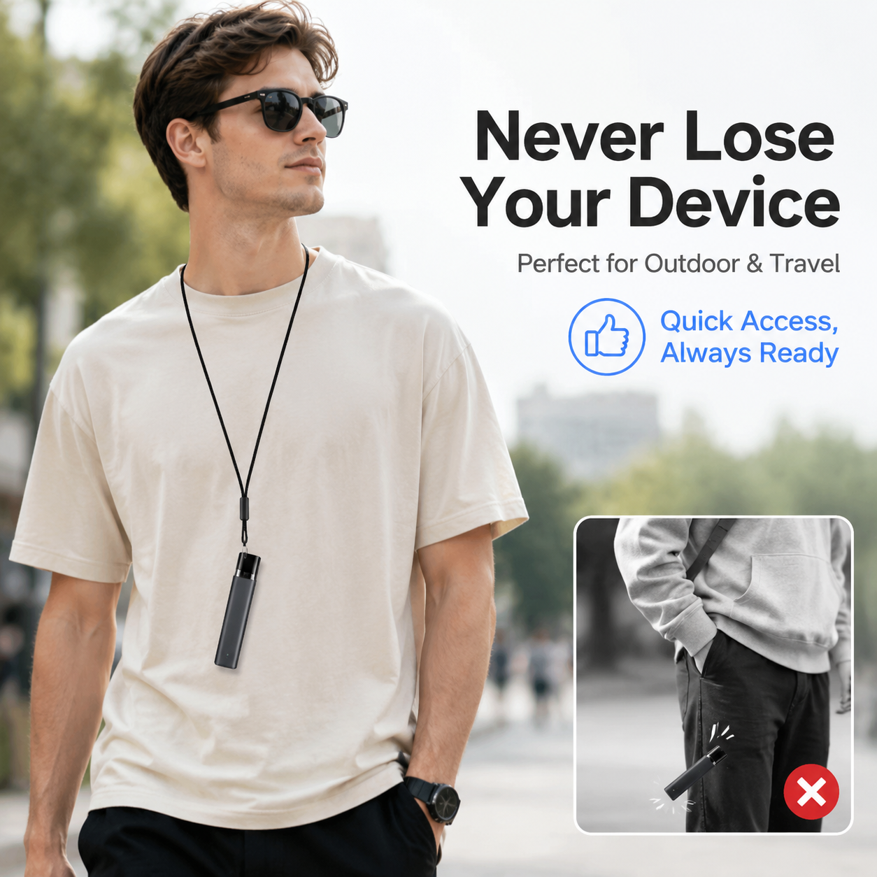 Universal Silicone Lanyard Set - Vape Band Silicone avaliação e preço