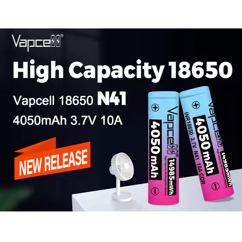 Original Vapcell N41 INR 18650 - Vape Battery 18650 avaliação e preço
