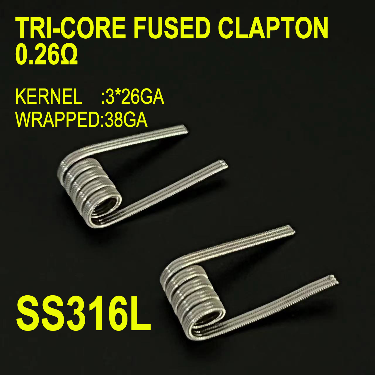 Spring Resistance ID 3.0mm 0.2 - Clapton Wire Pre Built avaliação e preço