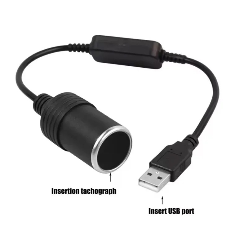 5V 2A USB To 12V Cigarette Lig - Accessories For Vaping avaliação e preço