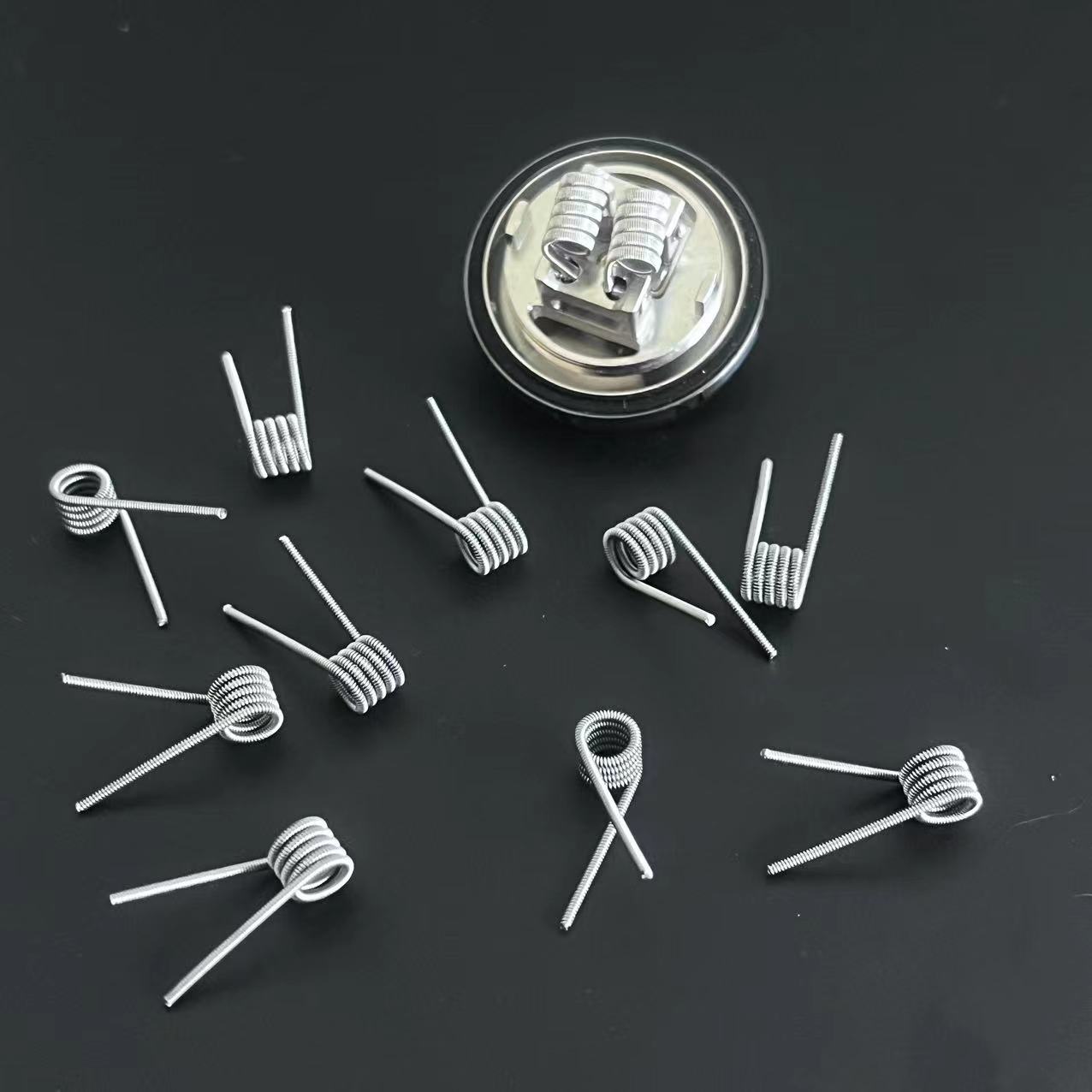 100-10PCS 3mm Diameter DL/DTL/ - Clapton Wire Pre Built avaliação e preço