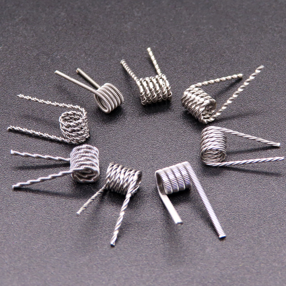 48pcs/set Premade Coils RTA RD - Clapton Wire Pre Built avaliação e preço