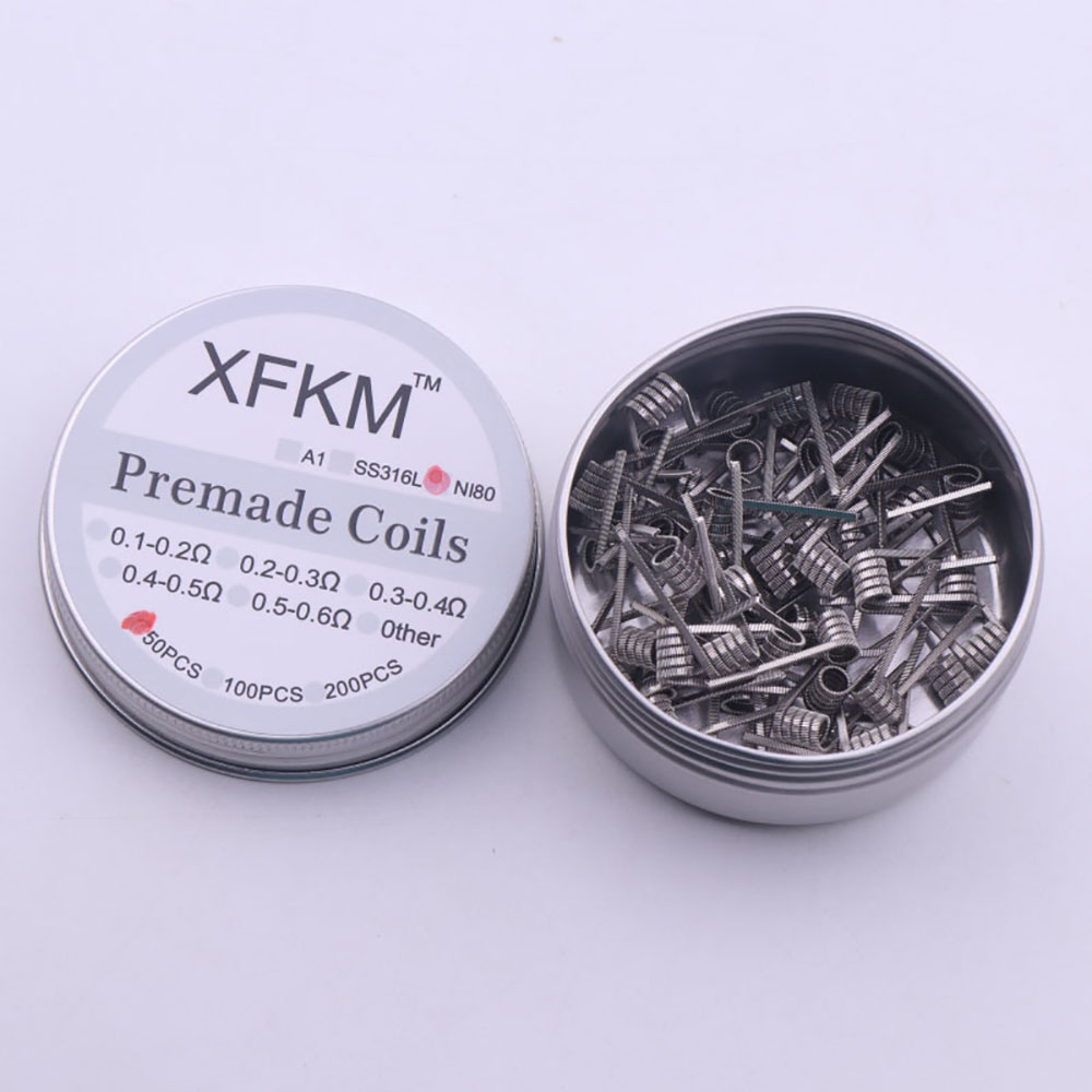 NI80 50/100 PreBuilt Inner Dia - Clapton Wire Pre Built avaliação e preço