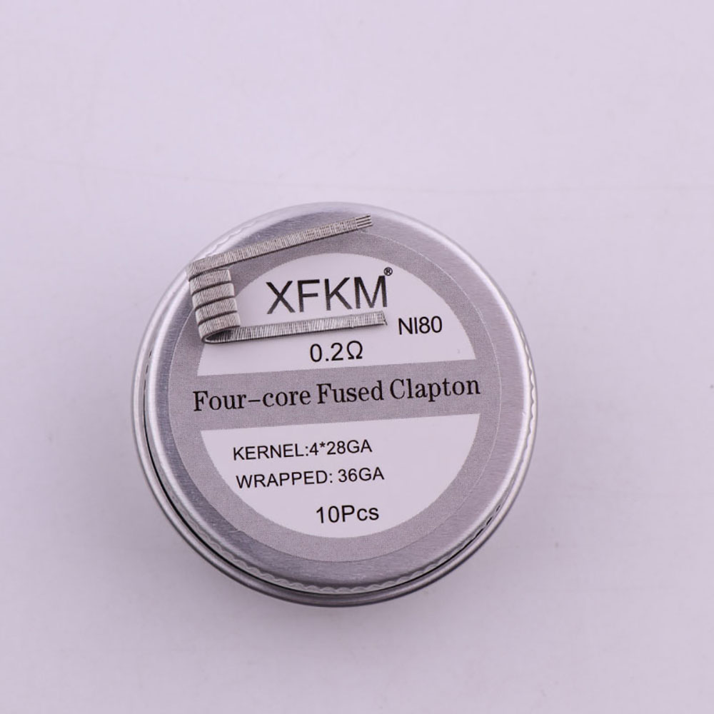 10pcs/box 3mm Spiral ID PreBui - Clapton Wire Pre Built avaliação e preço