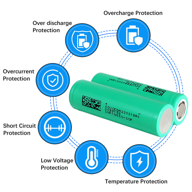 10PCS DMEGC 30P INR18650 3000m - Vape Battery 18650 avaliação e preço