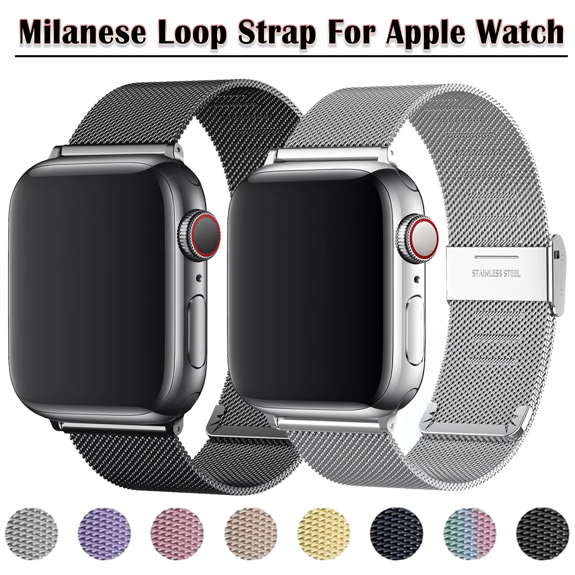 Milanese Loop Band for Apple W - Mesh Coil Strip avaliação e preço