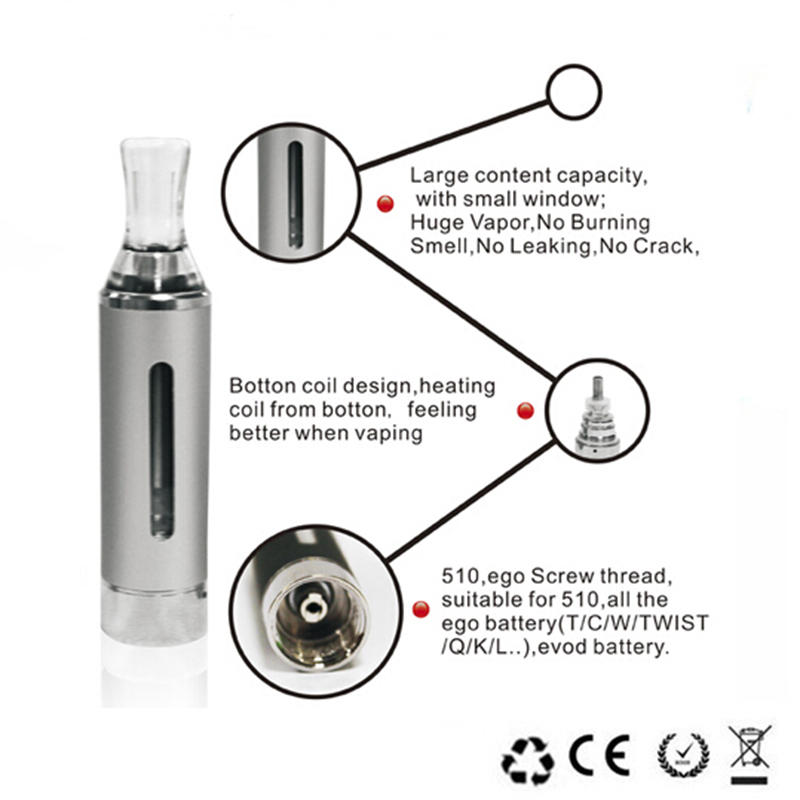 5pcs MT3 2.4ml Atomizer Clearo - Vape Coil Replacement avaliação e preço