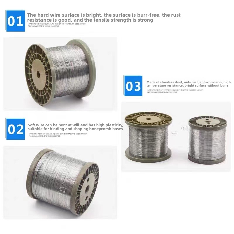 100m/lot 0.1mm 0.2mm 0.3mm 0.4 - Stainless Wire Ss316 avaliação e preço