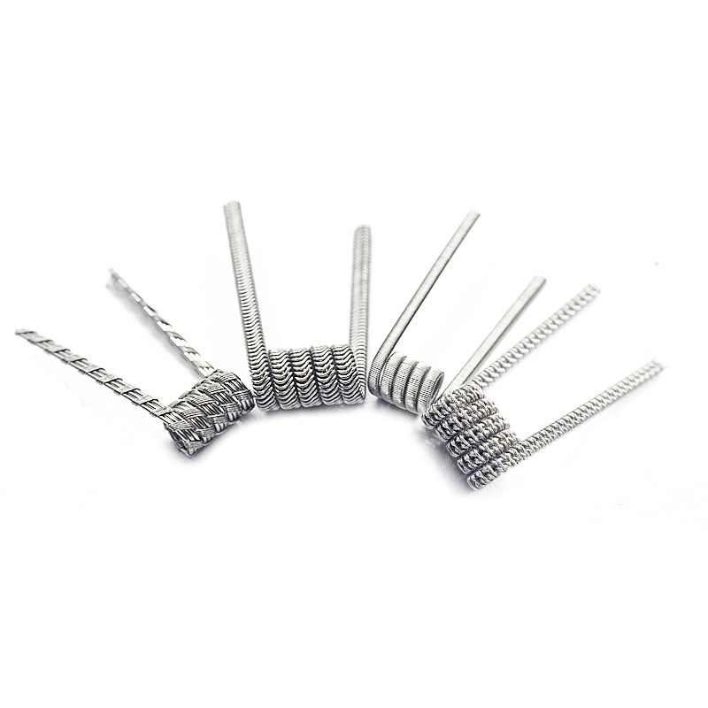 16pcs NI80 Fused Clapton Prebu - Clapton Wire Pre Built avaliação e preço