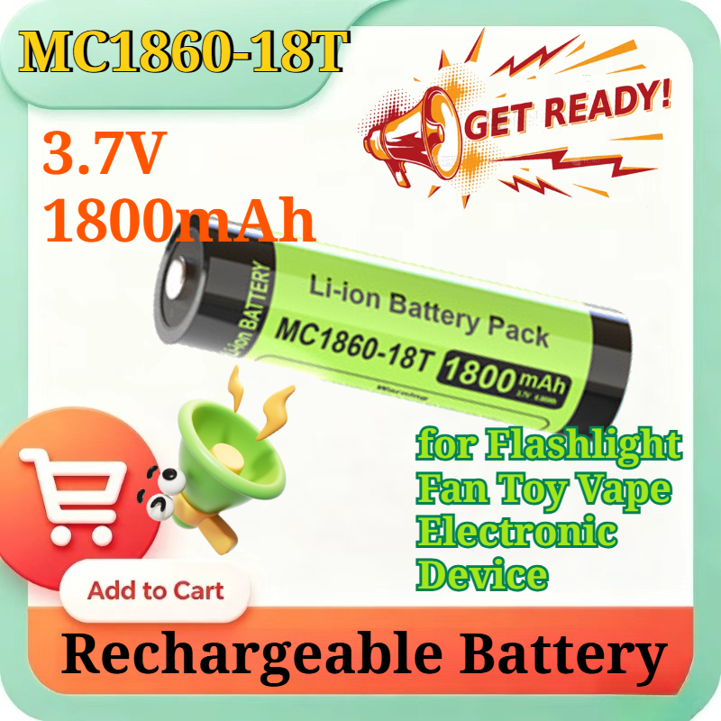 MC1860-18T 3.7V 1800mAh Type-C - Accessories For Vaping avaliação e preço
