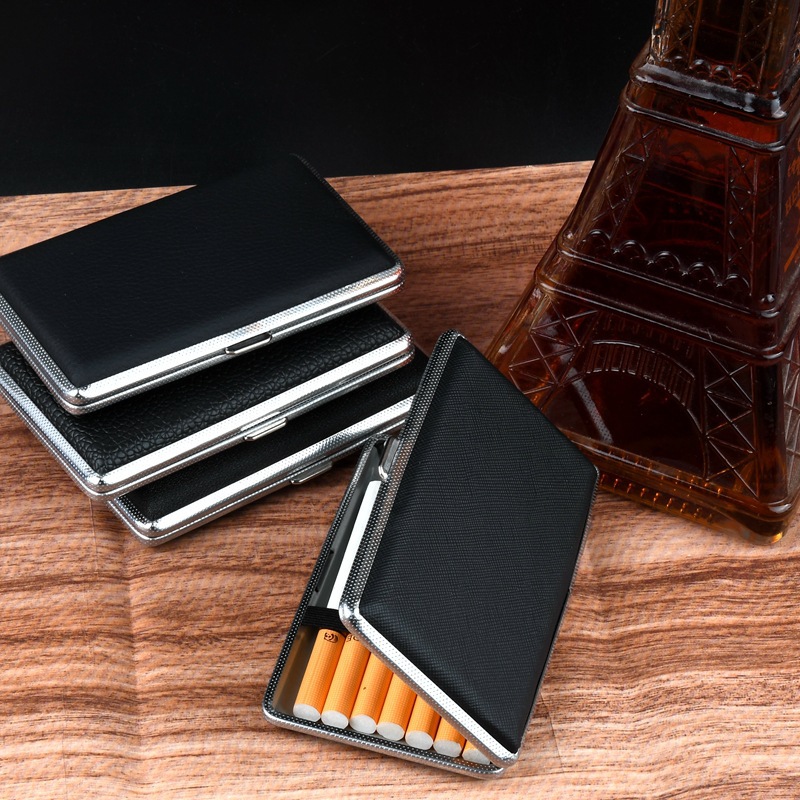 New 5.5 slim metal leather Cig - Smoking & Vaping Accessories avaliação e preço